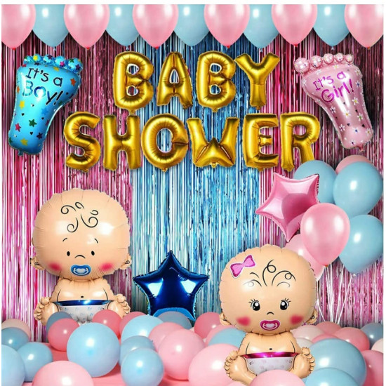 Large baby best sale shower balloons